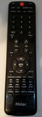 Haier HTR-D10 Remote Control