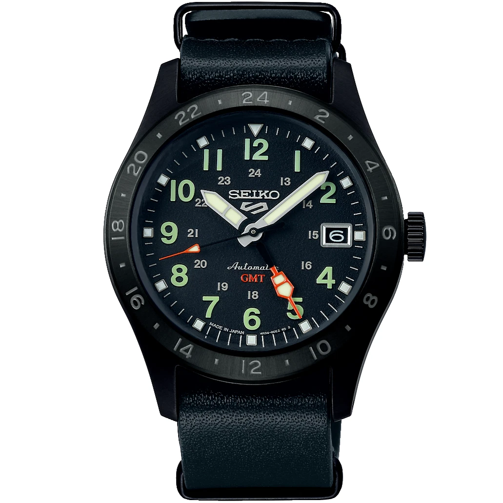 SEIKO 5 Sports SBSC013 Field Sports Style GMT Mechanical Automatic 