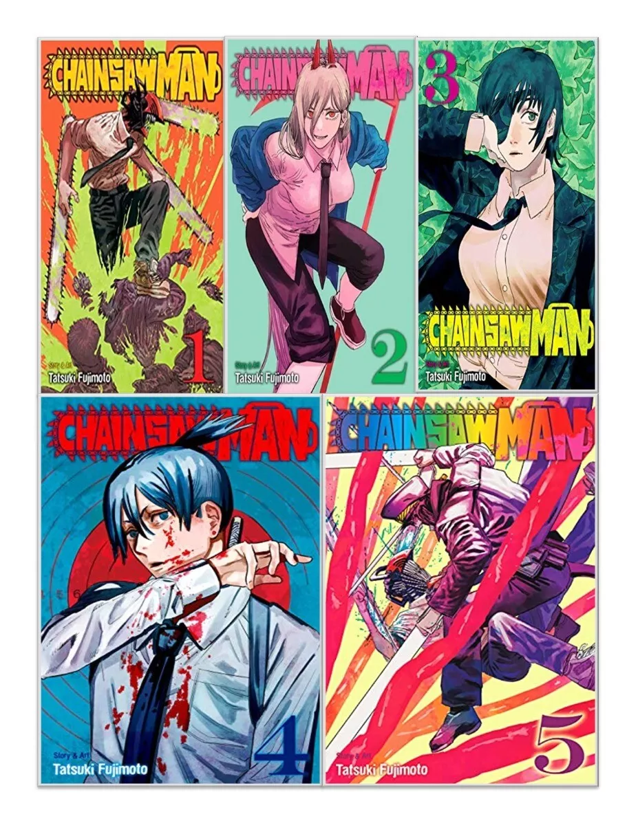 Anime do Chainsaw Man fez Volume 5 do mangá vender mais do que o 2, 3 e 4!