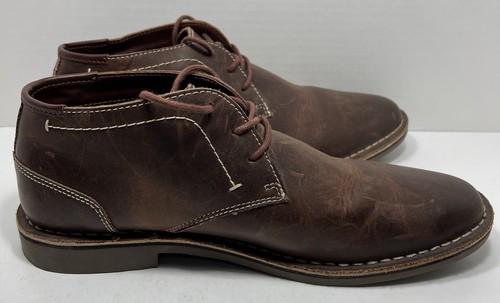 Kenneth Cole Reaction Brown Mens Shoes | Size 11.5 M Desert Sun Ankle - Picture 6 of 12