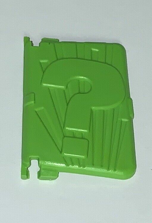 Guess Who Game 2013 2014Game HasbroReplacement Parts Pieces Green