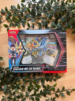 Pokemon Box Zacian Ex von Nabil x2 Booster EV09 X1 EV08 x1 EV02 Neu DE
