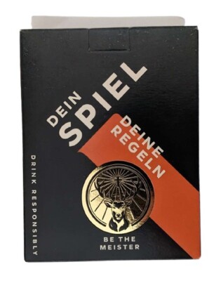 Jägermeister Likör Pokerkarten Spielkarten Poker 54 Karten OVP NEU