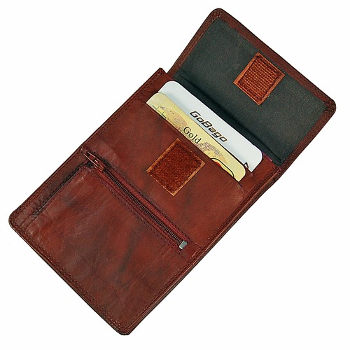 Bag Street großer Brustbeutel Echt Leder Reisepass Umhängebeutel Reise Etui - Bild 20 von 20