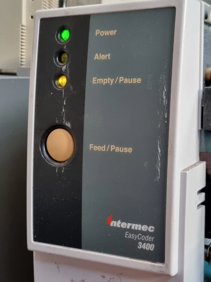 INTERMEC EASYCODER 3400D 3400D0410001 THERMAL BARCODE LABEL PRINTER (br6.1) - Image 3 of 4