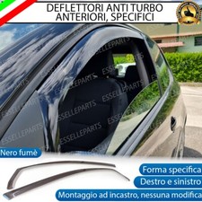 DEFLETTORI ARIA ANTI TURBO ANTI VENTO NERO FUME' FIAT STILO 5 PORTE SPECIFICI
