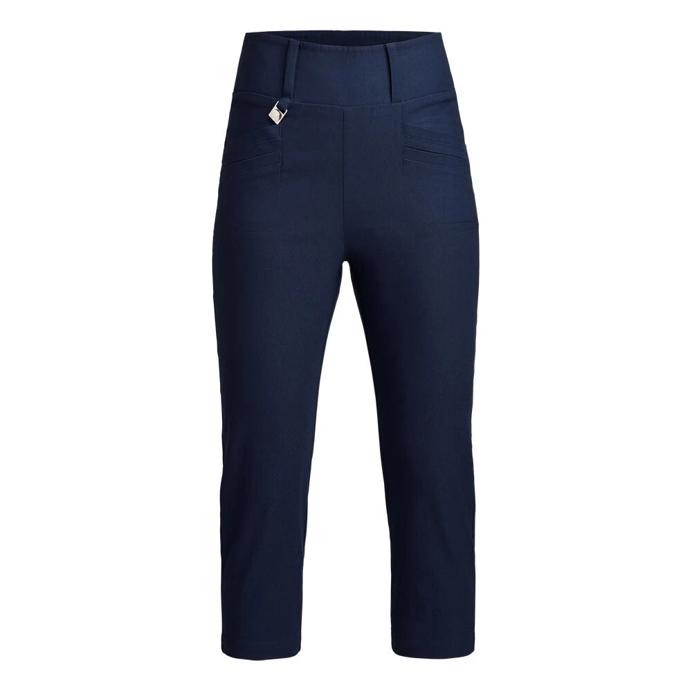 Womens navy sale blue capris