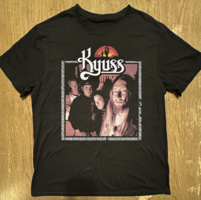 Vintage Kyuss Band Cotton Black Shirt Unisex Concert S to 5XL TU087