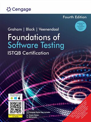 FOUNDATIONS OF SOFTWARE TESTING, 4TH EDITION  by GRAHAM, BLACK, VEENE Paperback