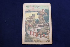 1944 JULY 2 AMERICAN WEEKLY MAGAZINE - ARMY MEN AND WOMAN COVER - 22614