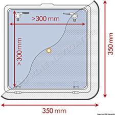 Waterline Design Flyscreen for hatches and po...