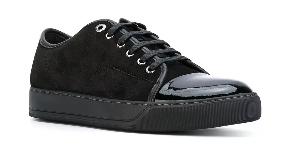 LANVIN cap toe sneakers shoes men s shoes 100 aut e0d