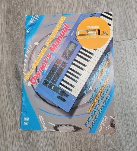 YAMAHA CS1X Synthesizer with manual - Picture 11 of 12