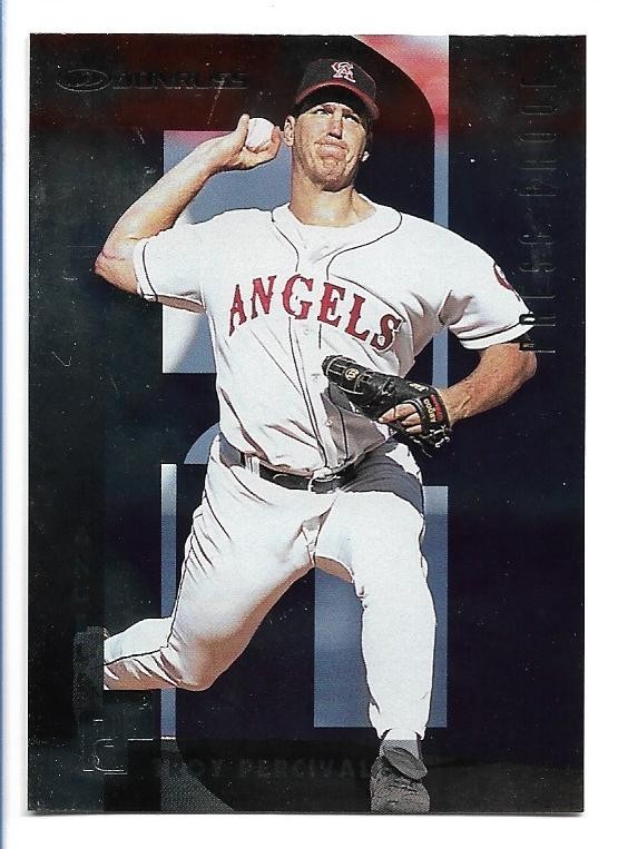 Troy Percival 1997 Donruss Silver Press Proof #212  /2000  - California Angels