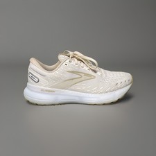 Brooks Glycerin 20 Men's Light Beige/White Running Shoes 1103821D122 Size 8.5D