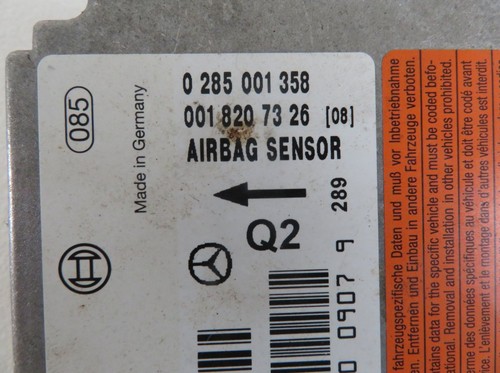 Sl-Klasse (R230) LE15520 Airbag Kontrolle Einheit A0018207326 - Bild 4 von 5