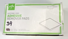 39 Medline MDS090855 Acetone-Free Adhesive Remover Pads 2 Ply Exp 2028