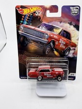 Hot Wheels Car Culture 2018 2019 Dragstrip Demons 63 Chevy Nova