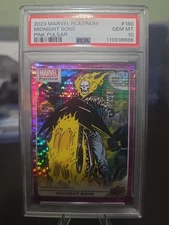 2023 Upper Deck Marvel Platinum Midnight Sons Pink Pulsar Alpha 01/33 PSA 10