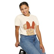 Floral Minnie Mouse T-Shirt, Cute Summer Tee, Disney Apparel, Gift for
