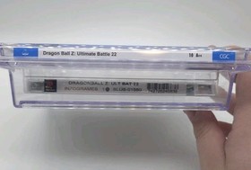 Dragon Ball Z Ultimate Battle 22 - Sony PlayStation 1 PS1 2003 CGC Graded 10 A++