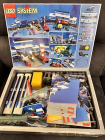 LEGO Lot 4561 Train Railway Express Electric Set 9V Figures Power + Extra Tracks