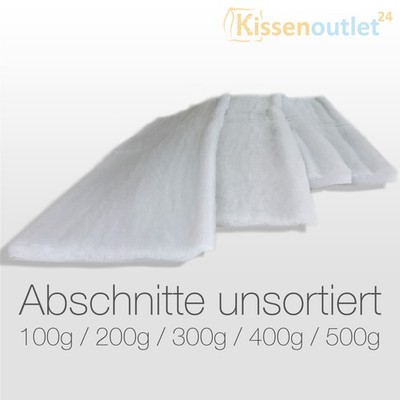 1,6m breit Abschnitte Vliesstoff Volumenvlies Polsterwatte Diolenwatte Kiloware