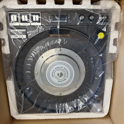 TEAC TN-400 Vintage Direct Drive Turntable Original Box Platter NOS Open Box