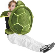 Big Green Sea Turtle Stuffed Animals Giant Soft Plush Toys, Large Ocean