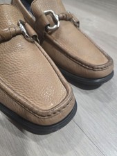 Calvin Klein Men's Tan Leather Loafers