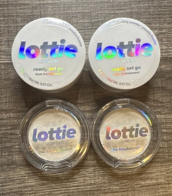 Lottie London - 2x Ready Set Go True Translucent - 2x Highlighter Troublemaker