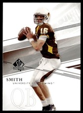 2014 SP Authentic Brett Smith Rookie Wyoming Cowboys #30