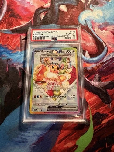 PSA 10 Eevee ex 174 Sv: Scarlet & Violet Promo Card Super Premium Coll. Holo