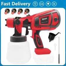 1000ml Electric Paint Sprayer for M18 Batteries, Adjustable Spray, Easy to Clean
