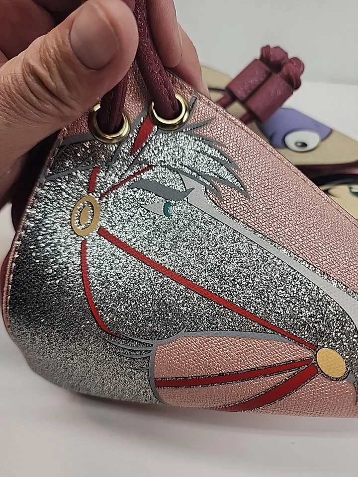 Danielle Nicole Disney Mulan 4 Sided Cinch Crossbody Purse - Image 2 of 4