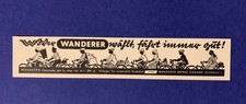 Wanderer Motorrad Reklame 1936  Werbung 30er Jahre