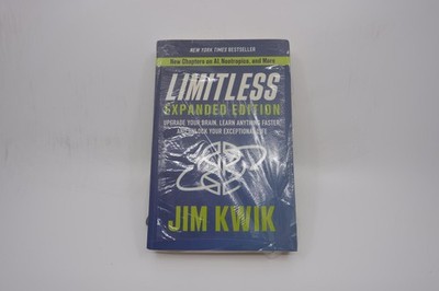 Limitless Expanded Edition by Jim Kwik - Paperback Book NEW