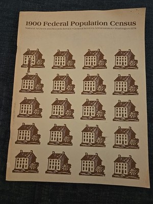 Federal Population Census, 1900 (Trade Paperback)