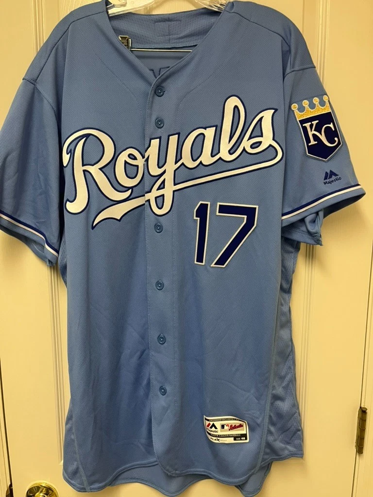 Kansas City Royals MLB - Camiseta blanca para equipo de casa, Blanco