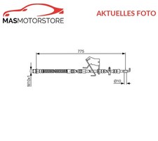 BREMSSCHLAUCH BREMSLEITUNG BOSCH 1 987 481 684 A FÜR PEUGEOT 508,508 SW,407