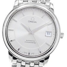 OMEGA De Ville Prestige 4500.31 Date Silver Dial Automatic Men's Watch_930871