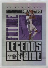 2020 Panini NBA Hoops Future Legends of the Game Silver 165/199 De'Aaron Fox rf2