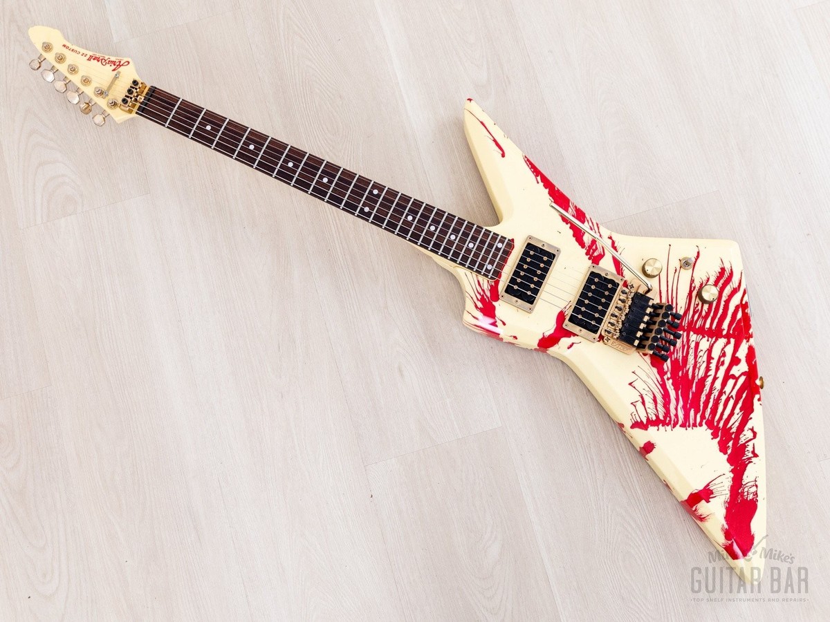 1984年製 Aria Pro II ZZ Deluxe ZEBRA 1984 Aria Pro II ZZ Zebra (Tiger) Bass