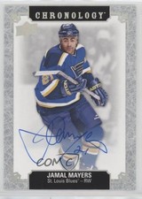 2018-19 Upper Deck Chronology Franchise History Jamal Mayers #FH-ST-JM Auto 18jy