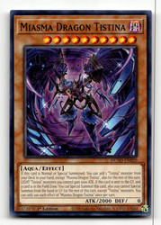 Miasma Dragon Tistina DUAD-EN020 Common 1st Edition Yu-Gi-Oh! Duelist's Advance