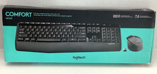 Logitech MK345 Wireless Keyboard  Mouse Combo w/ Palm Rest   Used, Complete