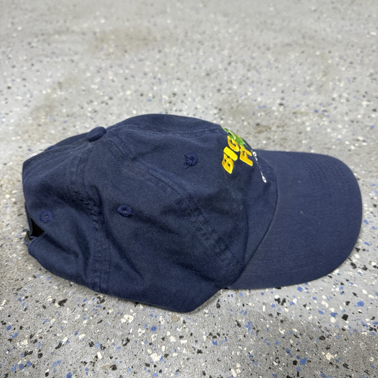 VTG Big Fish Games Hat Men OSFA Blue Embroidered … - image 6