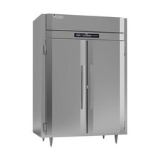Victory RS-2D-S1-EW-HC 58" 2-Section Wide Reach-In Refrigerator w/ 2 Solid Sw...