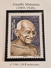 Timbre France 5346** Ghandi  2019