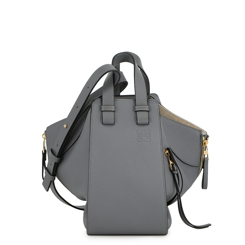 Loewe — LOEWE hammock Size Small Soft Grained Calf Leather Gray A538S35X51